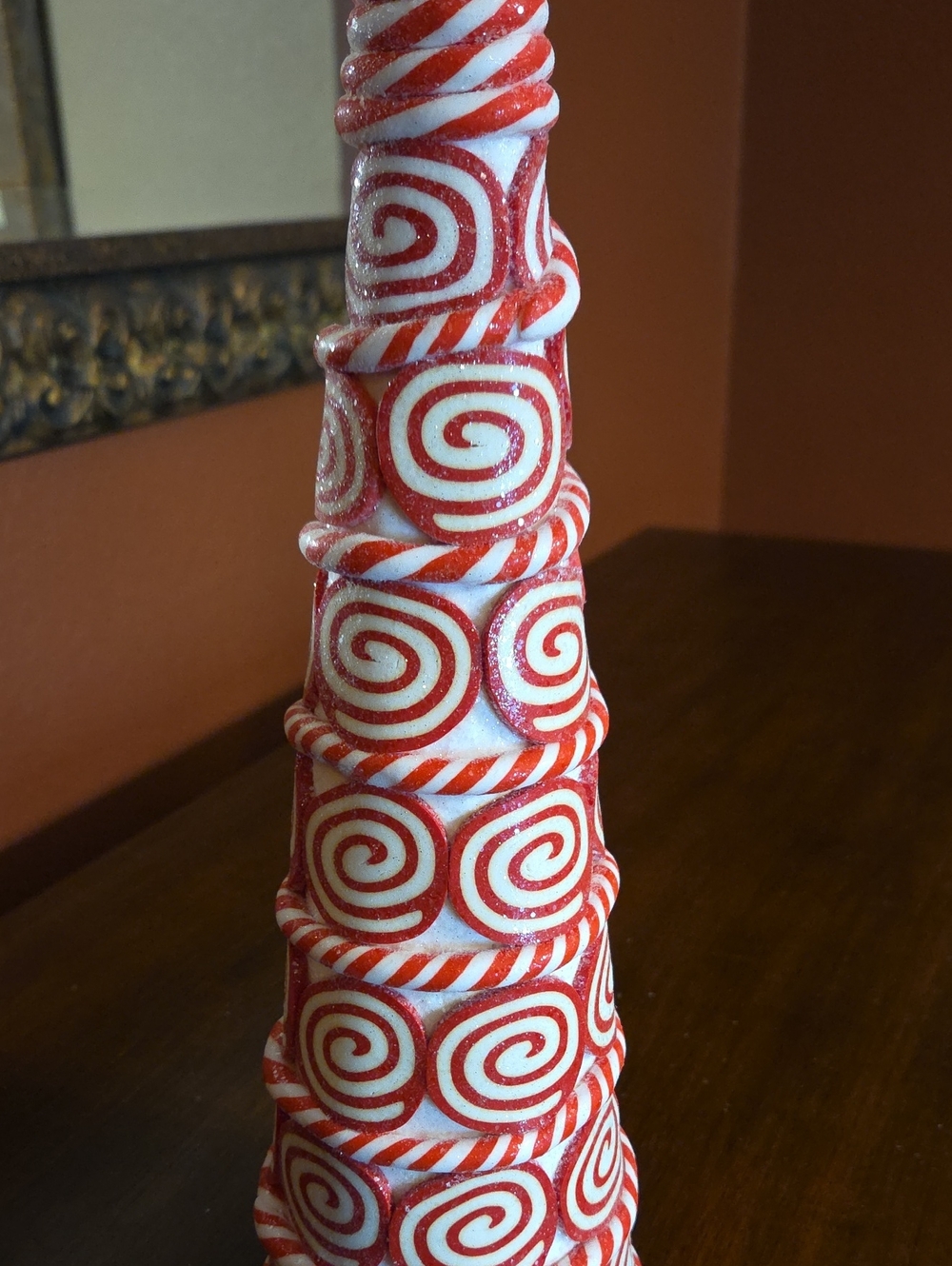 Peppermint Tree Christmas Tabletop Decor - Picture 6 of 10